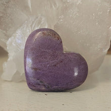 Load image into Gallery viewer, Lavender Jade Heart