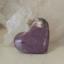 Load image into Gallery viewer, Lavender Jade Heart