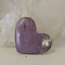 Load image into Gallery viewer, Lavender Jade Heart