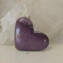 Load image into Gallery viewer, Lavender Jade Heart