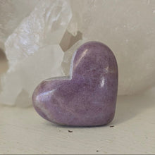 Load image into Gallery viewer, Lavender Jade Heart