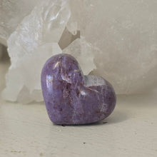 Load image into Gallery viewer, Lavender Jade Heart