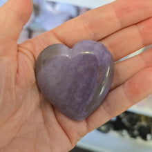 Load image into Gallery viewer, Lavender Jade Heart