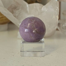 Load image into Gallery viewer, Lavender Jade Sphere
