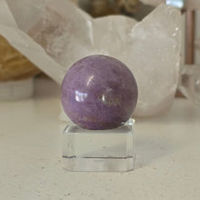 Load image into Gallery viewer, Lavender Jade Sphere