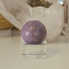 Load image into Gallery viewer, Lavender Jade Sphere