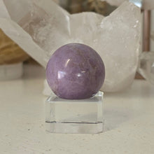 Load image into Gallery viewer, Lavender Jade Sphere