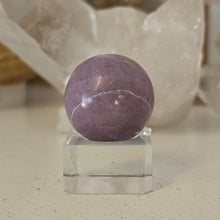 Load image into Gallery viewer, Lavender Jade Sphere