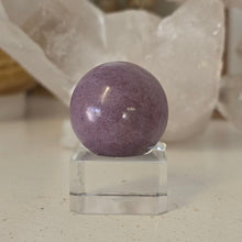 Load image into Gallery viewer, Lavender Jade Sphere