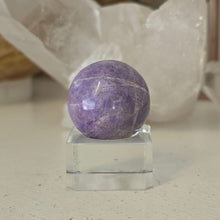 Load image into Gallery viewer, Lavender Jade Sphere