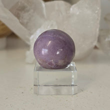 Load image into Gallery viewer, Lavender Jade Sphere