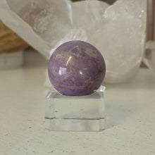 Load image into Gallery viewer, Lavender Jade Sphere