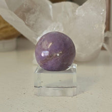 Load image into Gallery viewer, Lavender Jade Sphere