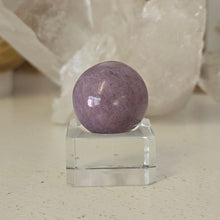 Load image into Gallery viewer, Lavender Jade Sphere