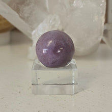 Load image into Gallery viewer, Lavender Jade Sphere