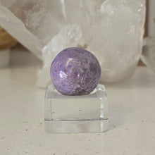 Load image into Gallery viewer, Lavender Jade Sphere