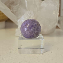 Load image into Gallery viewer, Lavender Jade Sphere