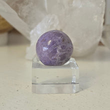 Load image into Gallery viewer, Lavender Jade Sphere