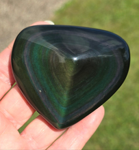 Load image into Gallery viewer, Rainbow Obsidian Heart