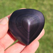 Load image into Gallery viewer, Rainbow Obsidian Heart