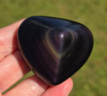 Load image into Gallery viewer, Rainbow Obsidian Heart