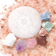 Load image into Gallery viewer, 7 Chakra Crystal Rough Kit