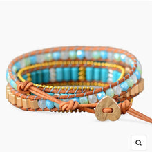 Load image into Gallery viewer, Turquoise Princess Wrap Bracelet