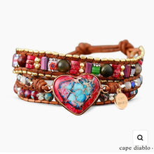 Load image into Gallery viewer, Vibrant Heart Protection Wrap Bracelet