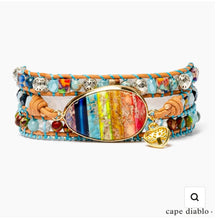 Load image into Gallery viewer, Healing Chakra Heart Wrap Bracelet