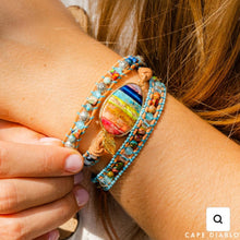 Load image into Gallery viewer, Healing Chakra Heart Wrap Bracelet