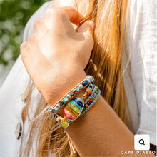 Load image into Gallery viewer, Healing Chakra Heart Wrap Bracelet