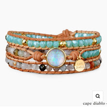 Load image into Gallery viewer, Healing Opal Protection Wrap Bracelet