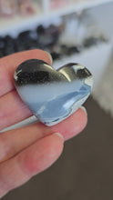 Load and play video in Gallery viewer, Owyhee Blue Opal Heart