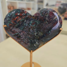 Load image into Gallery viewer, Ocean Jasper Heart