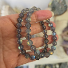 Load image into Gallery viewer, Labradorite Bracelet - High Quality - 8 mm