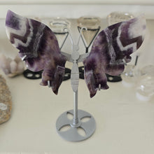 Load image into Gallery viewer, Chevron Amethyst Wings
