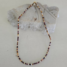 Load image into Gallery viewer, Mookaite Faceted Necklace