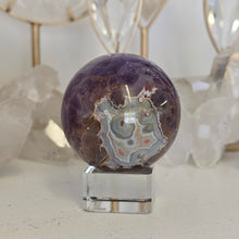 Load image into Gallery viewer, Amethyst Crazy Lace Sphere