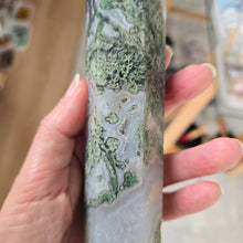 Load image into Gallery viewer, Moss Agate Tower