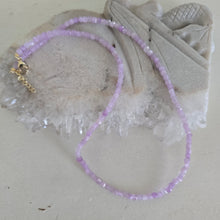 Load image into Gallery viewer, Kunzite Faceted Necklace