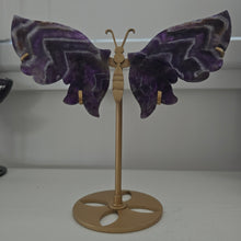 Load image into Gallery viewer, Chevron Amethyst Wings