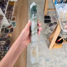 Load image into Gallery viewer, Moss Agate Tower