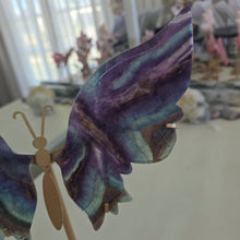 Load image into Gallery viewer, Fluorite Butterfly Wings