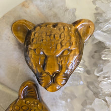 Load image into Gallery viewer, Tiger's Eye Cheetah Heads