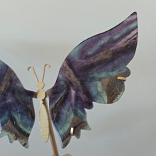 Load image into Gallery viewer, Fluorite Butterfly Wings