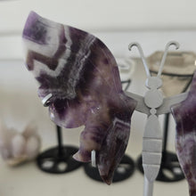 Load image into Gallery viewer, Chevron Amethyst Wings