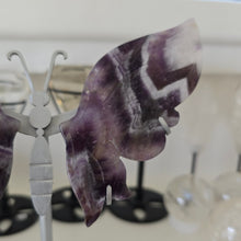Load image into Gallery viewer, Chevron Amethyst Wings