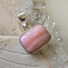 Load image into Gallery viewer, Pink Opal Sterling Silver Pendant