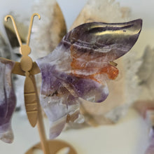 Load image into Gallery viewer, Chevron Amethyst Wings