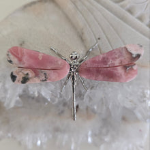 Load image into Gallery viewer, Rhodochrosite Dragonfly
